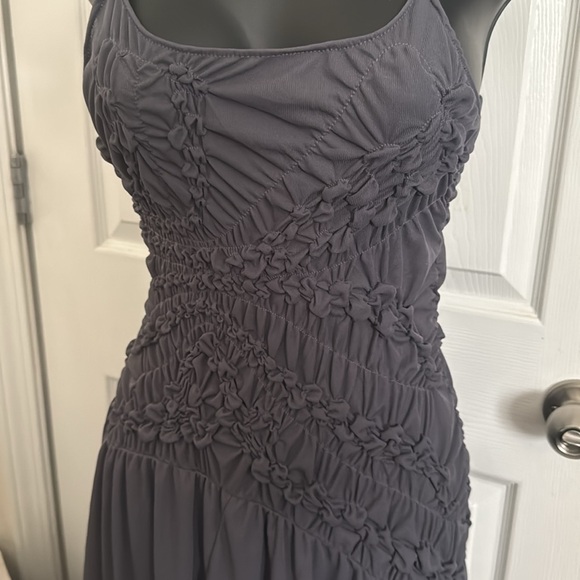 NWT🔥Zara Asymmetric Hem Midi Dress | L - Picture 6 of 10